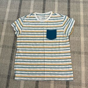 Men’s Striped Shirt with Pocket